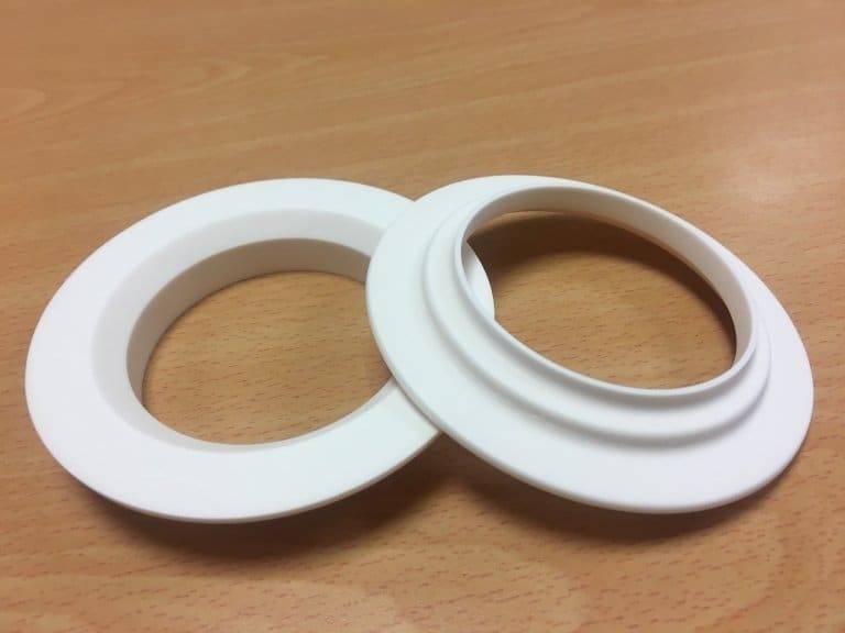Machined Alumina Rings 2 - Almath Crucibles Ltd.