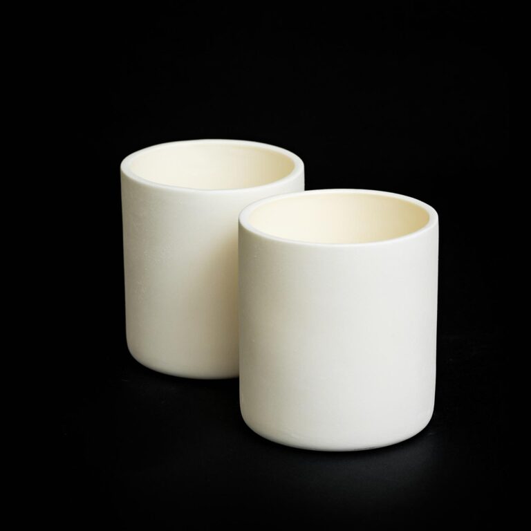 CC100 Cylindrical Alumina Crucible 830ml - Almath Crucibles Ltd.