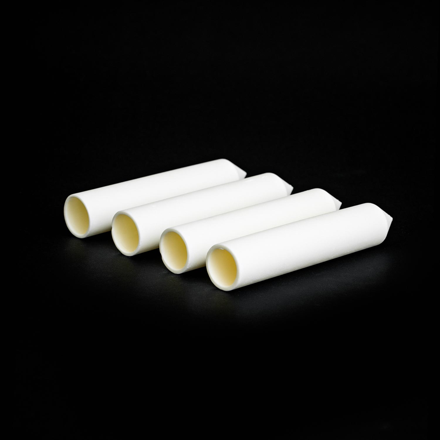 Cylindrical Round Bottom Crucible