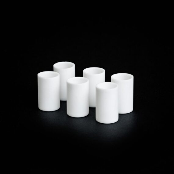 Crisol cilíndrico de circonio