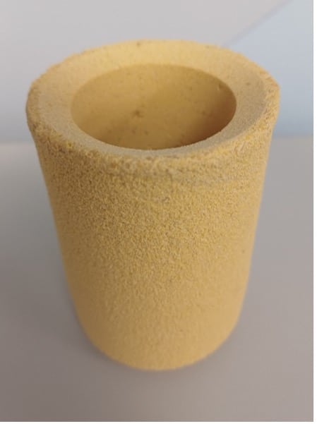 Creuset pressé isostatiquement