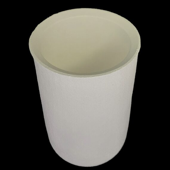 CLP133-172A Round Bottom Alumina (99.5%) Refractory Crucible