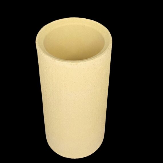 CCP98-195Z Cylindrical Refractory Zirconia Crucible