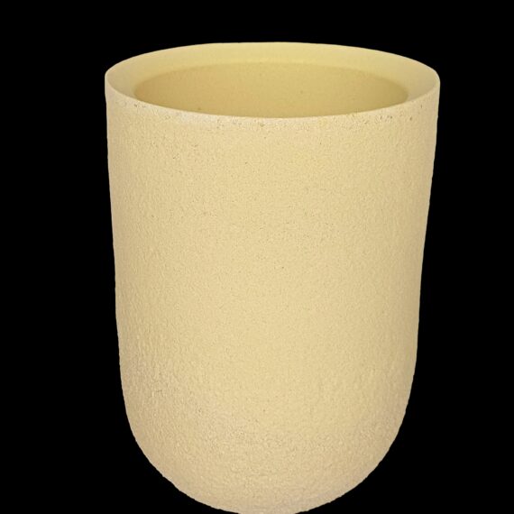 CLP117-195Z Round Bottom Refractory Zirconia Crucible